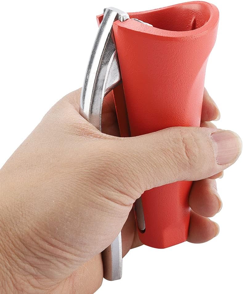 Nut Cracker Heavy Duty Spring Clip, One Hand Shell Opener