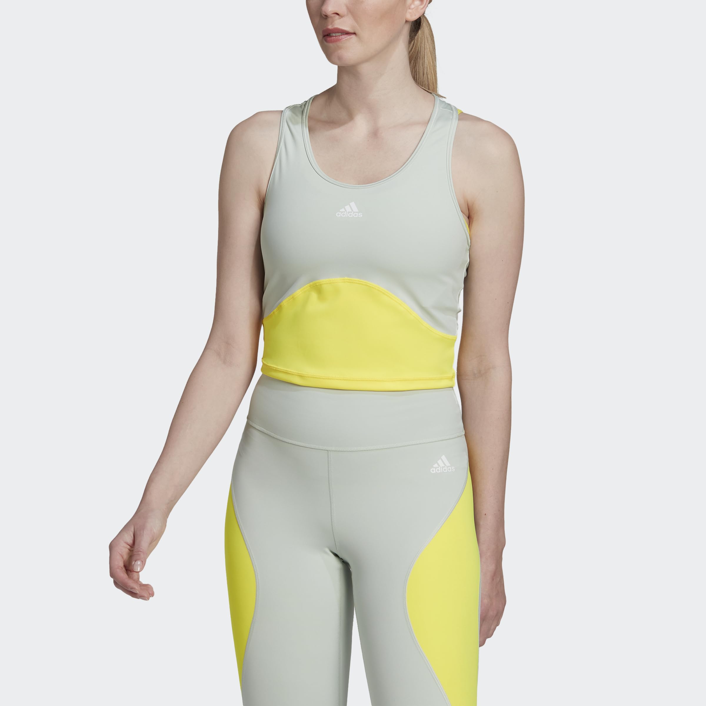adidas Trn Hiit CRO Tk Top sin Mangas Mujer
