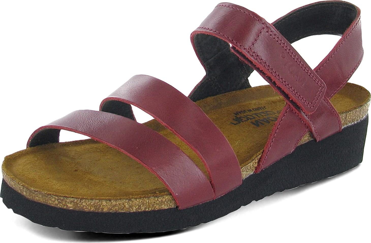 NAOTFootwear Women's Kayla Sandal, Rumba Leather, 10