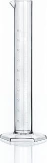North Mountain Supply Extra Clear Plastic Graduated Cylinders 100cc - Made in Italy