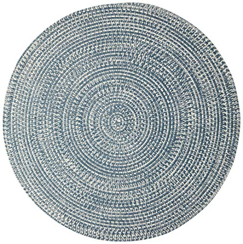 Colonial Mills Kaari Tweed - Arctic Blue 3' Round #TOP15