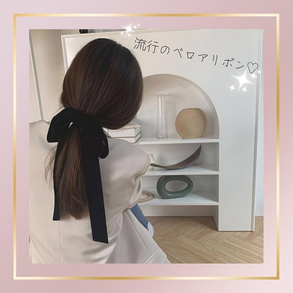 11/17❁︎memi様❁︎成人式 髪飾り ヘッドドレス ベロアリボン Amazon.co.jp: ヘッドドレス ベロアリボン パールピン 髪飾り