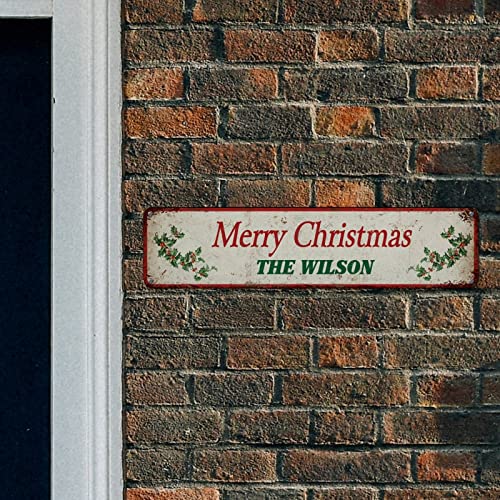 Panneau de Noël métallique résistant aux intempéries pour extérieur - 7