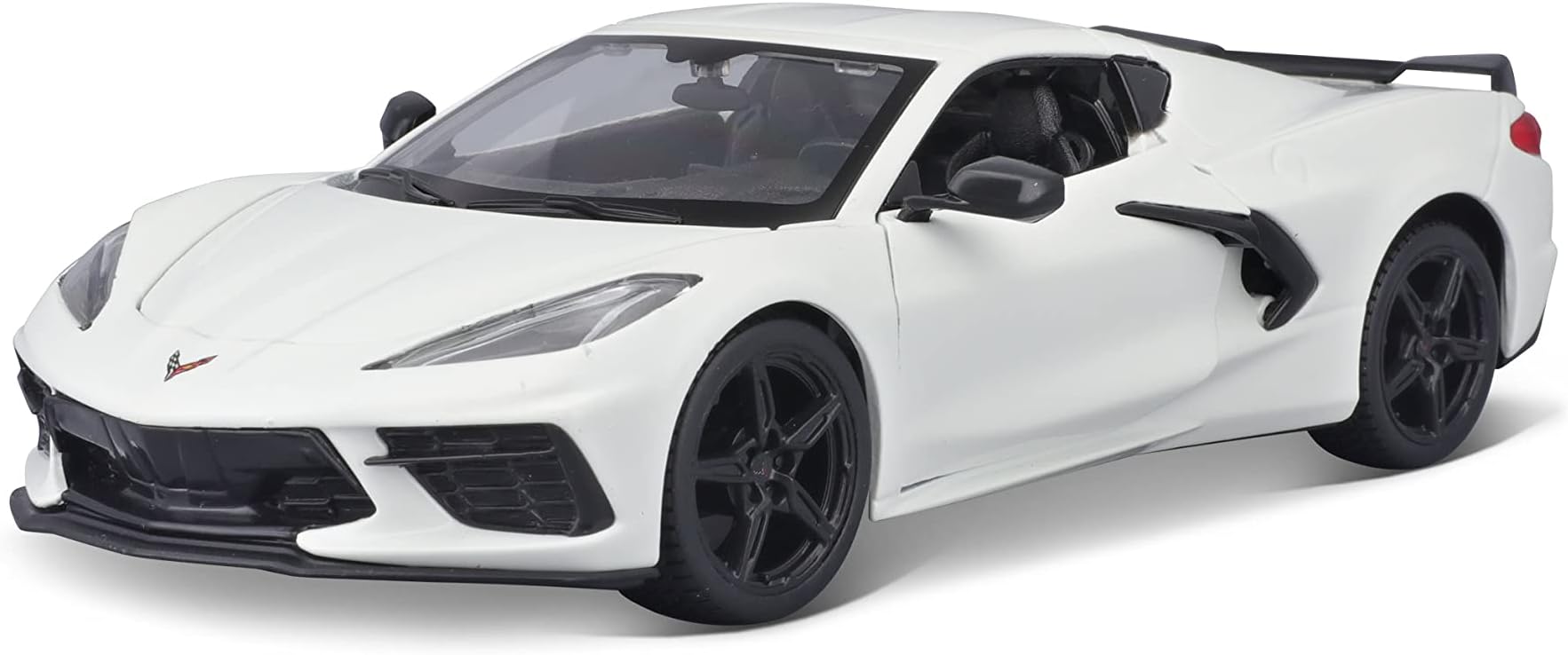 1:24 Assembly Line 2020 Chevrolet Corvette Stingray Coupe, White