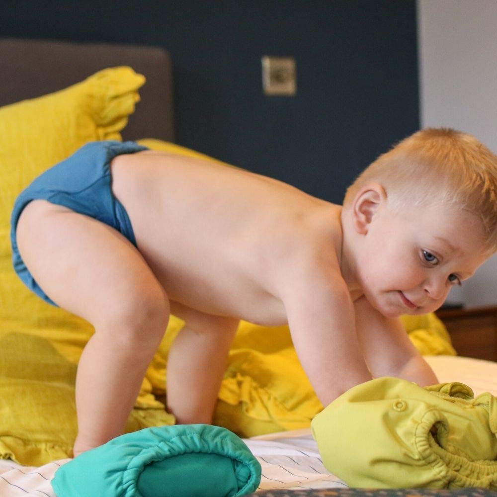 Close Pack De pañales de tela para bebe recien nacido,pop in pañales de tela ecologicos reutilizables para bebe