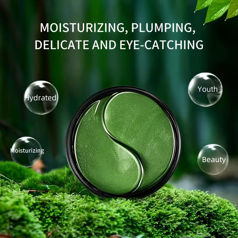 Hydrogel Under Eye Patches with Seaweed Extract | Hydrating & Brightening Eye Mask | Reduces Puffiness, Dark Circles & Fine Lines | Cooling Gel Eye Pads | For Men & Women (60 PC) 3
