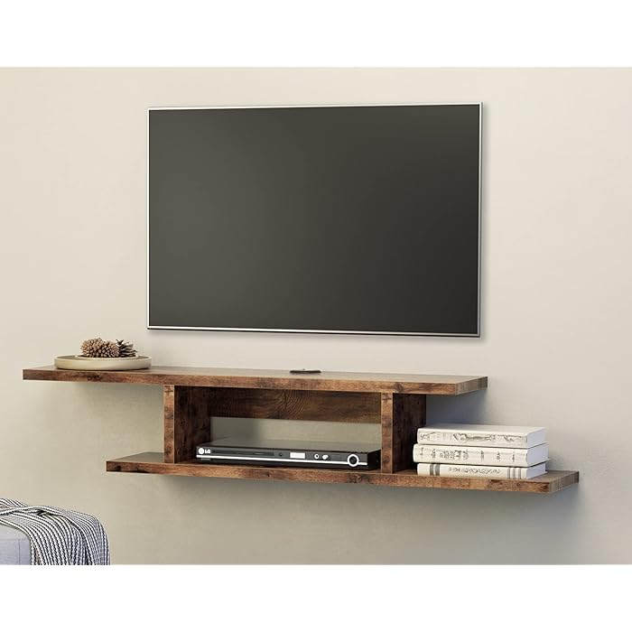 Buy Floating TV Stand for TVs up to 55 Inch Wall Mounted Component
