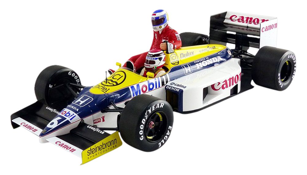 Minichamps 1:18 Williams Honda FW11 - Keke Rosberg Riding On