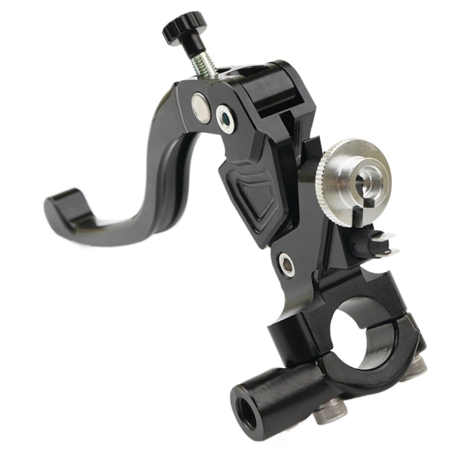 Zestaw naprawczy linek hamulcowych Do Hondy, Yamahy Adelin PX-1 Linka sprzęgła CNC 22 mm Uniwersalna dźwignia linki motocyklowej lewej(Gray)