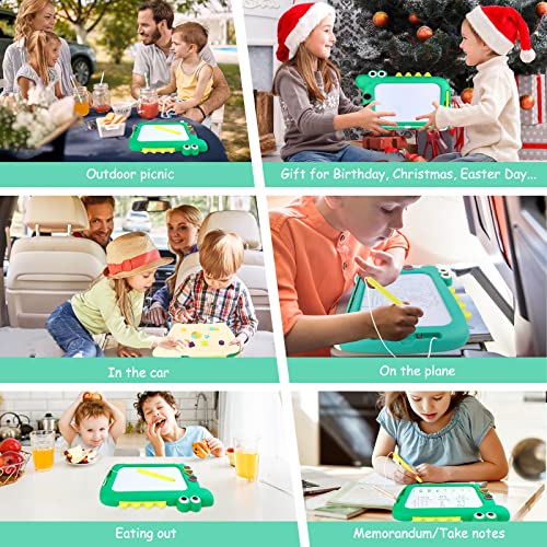 Lavagna Magnetica 2 in 1 con Tangram Puzzle per