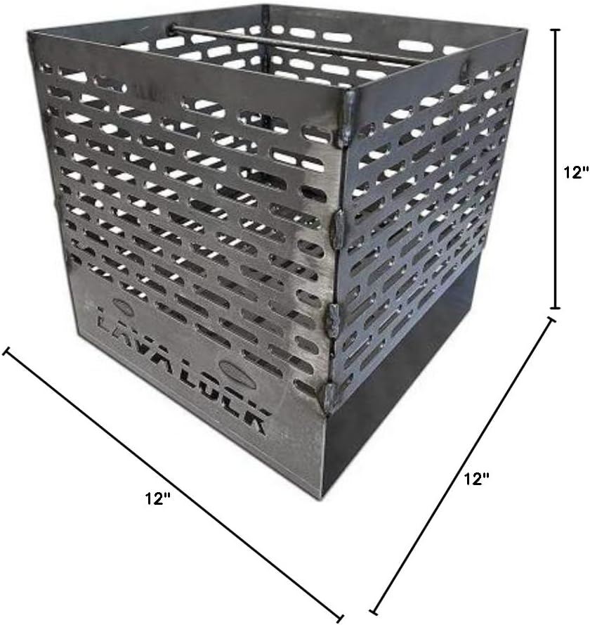Charcoal basket UDS Ugly Drum Smoker w/legs & ash pan 55 gal fire box 12 12 12