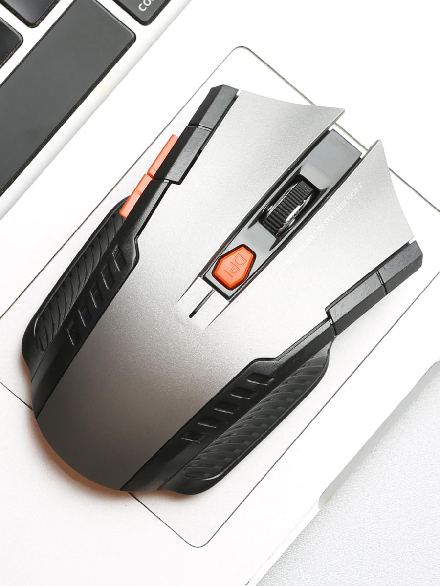 Wireless Mouse for Laptop 2 4GHz Computer Mouse 3 Adjustable DPI Office Cordless USB Mice with USBA Receiver