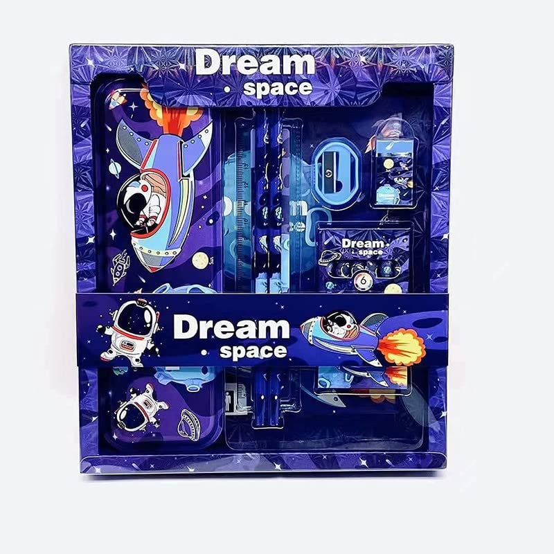 YBN Space Stationary Set For Boys- With Pencil,Eraser,Sharpener,Diary Stationery Kit For Kids Girls Boys Return Gift (Pack Of 1 Set),Black (B0C2J1BF9C) Amazon Price History, Amazon Price Tracker