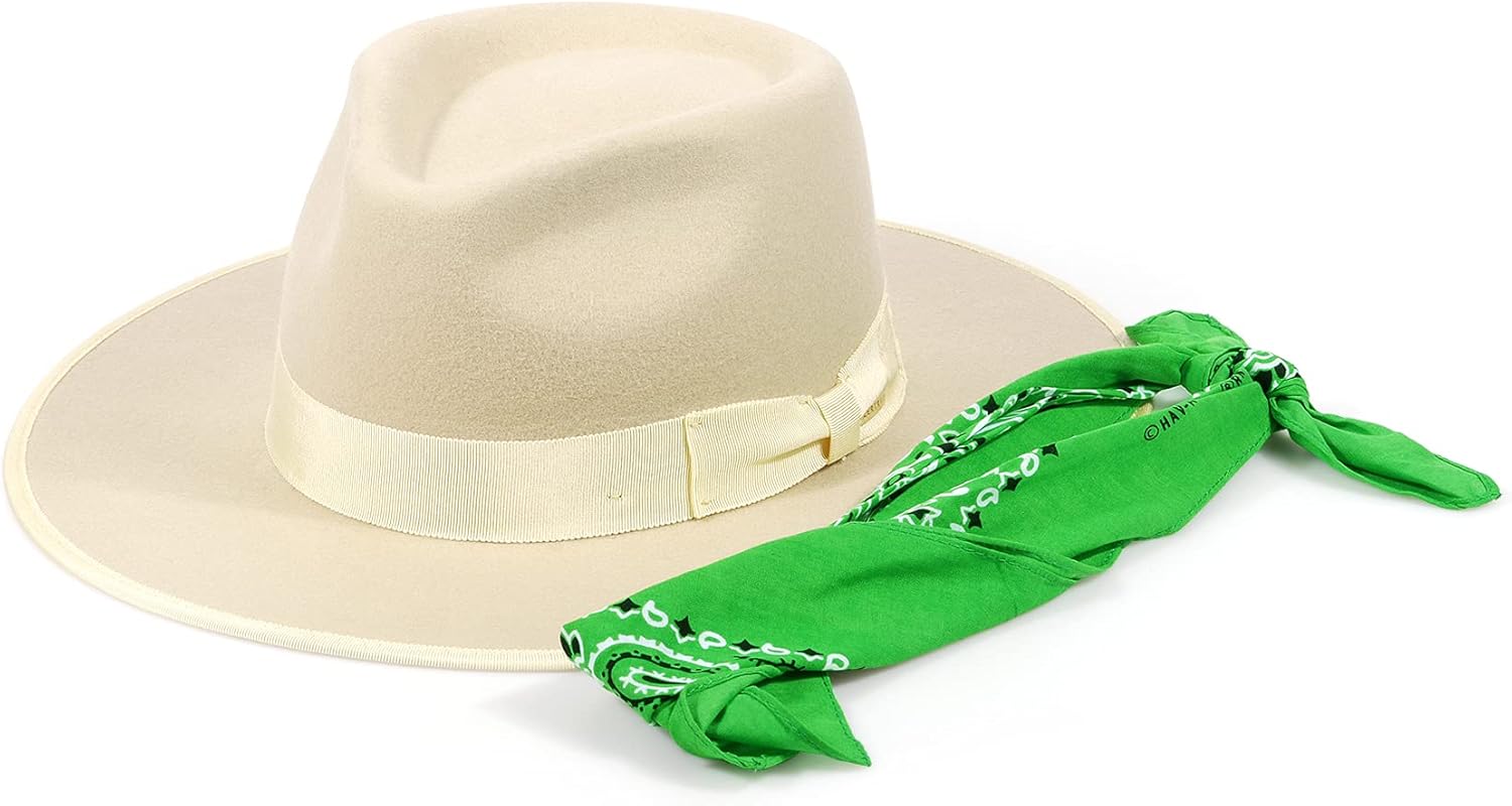 Accessories Fedoras & Trilby Hats Wide Brim Fur Felt Handmade Fedora