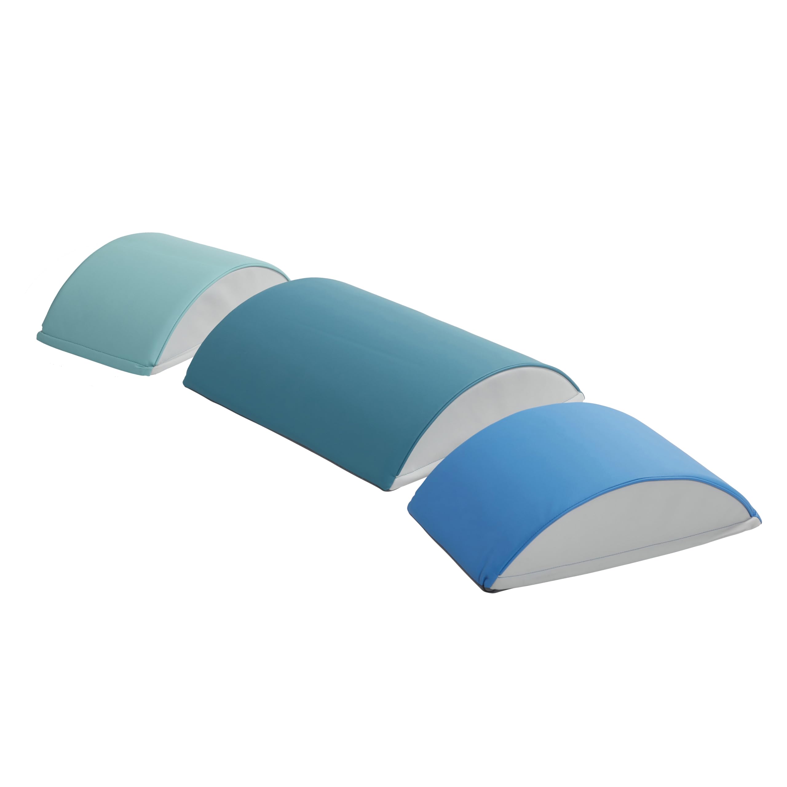 ECR4Kids SoftZone Colorful Log Climber Set, Balance Builders, Contemporary, 3-Piece