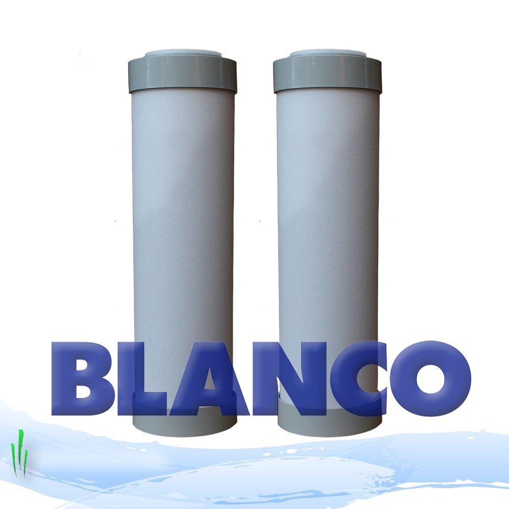 Filtre à eau Blanco original en lot de 2 pour éliminer le goût de chlore