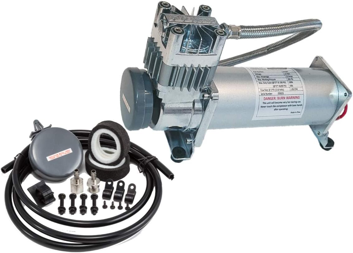 Kleinn Air Horns JL-JK-OBA Jeep Wrangler JLU & JKU Onboard Air System