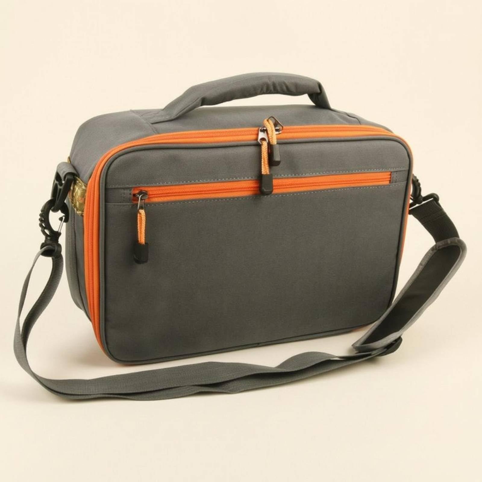 Angelrollen-Organizertasche Reißverschluss Angelrollen-Tasche Verstellbarer Schulterriemen Angelzubehör Tasche