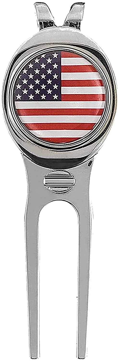 CHIVENIDO Divot Tool Divot Repair Tool, Premium Golf Divot Tool Golf Ball Maker