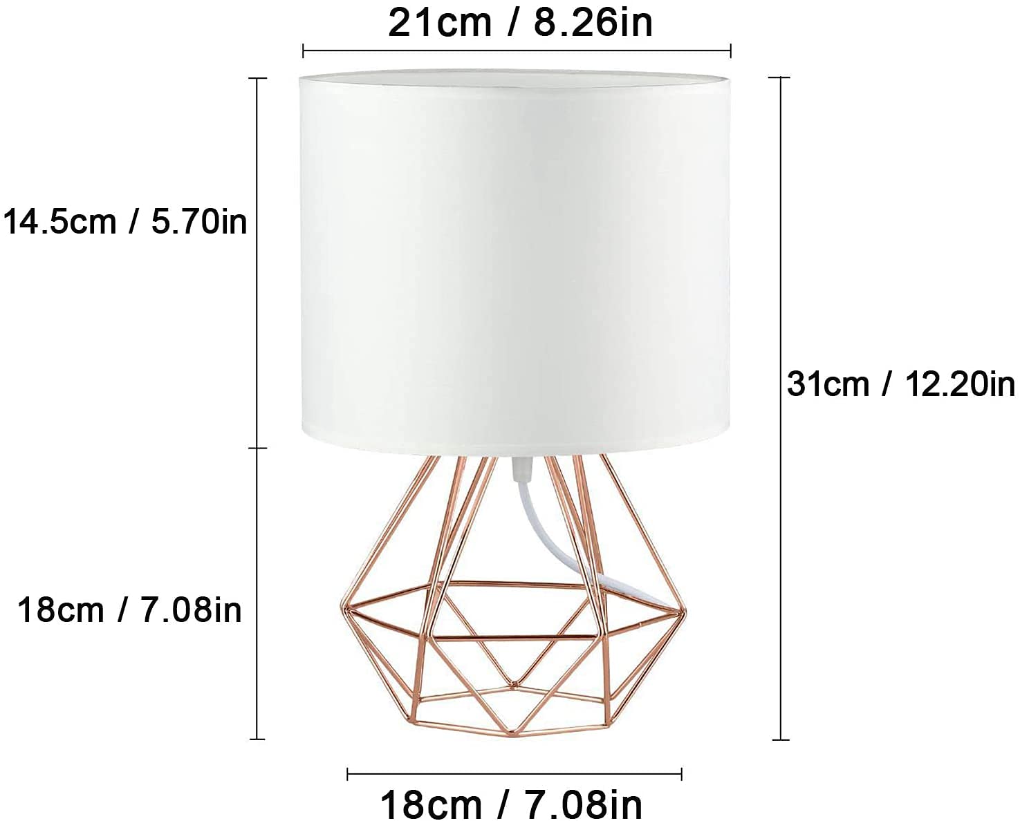 Modern Desk Lamp Mini FRIDEKO HOME Vintage Industrial Table Lamp