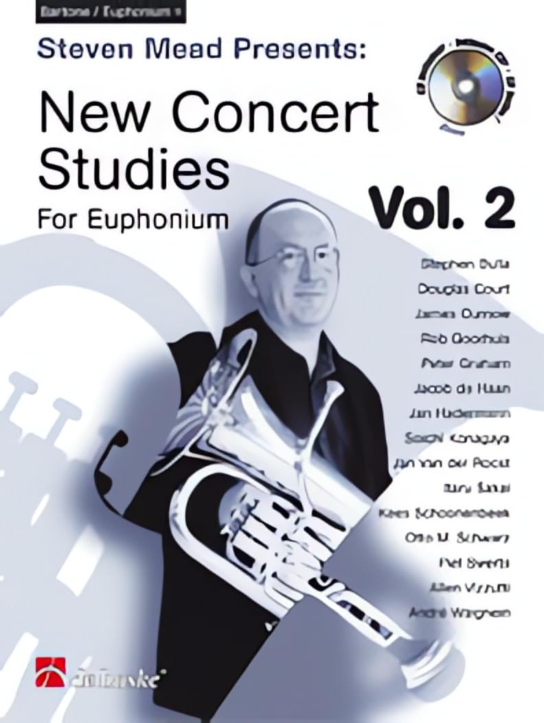 STEVEN MEAD PRESENTS: NEW CONCERT STUDIES 2 BARYTON EUPHONIUM +CD
