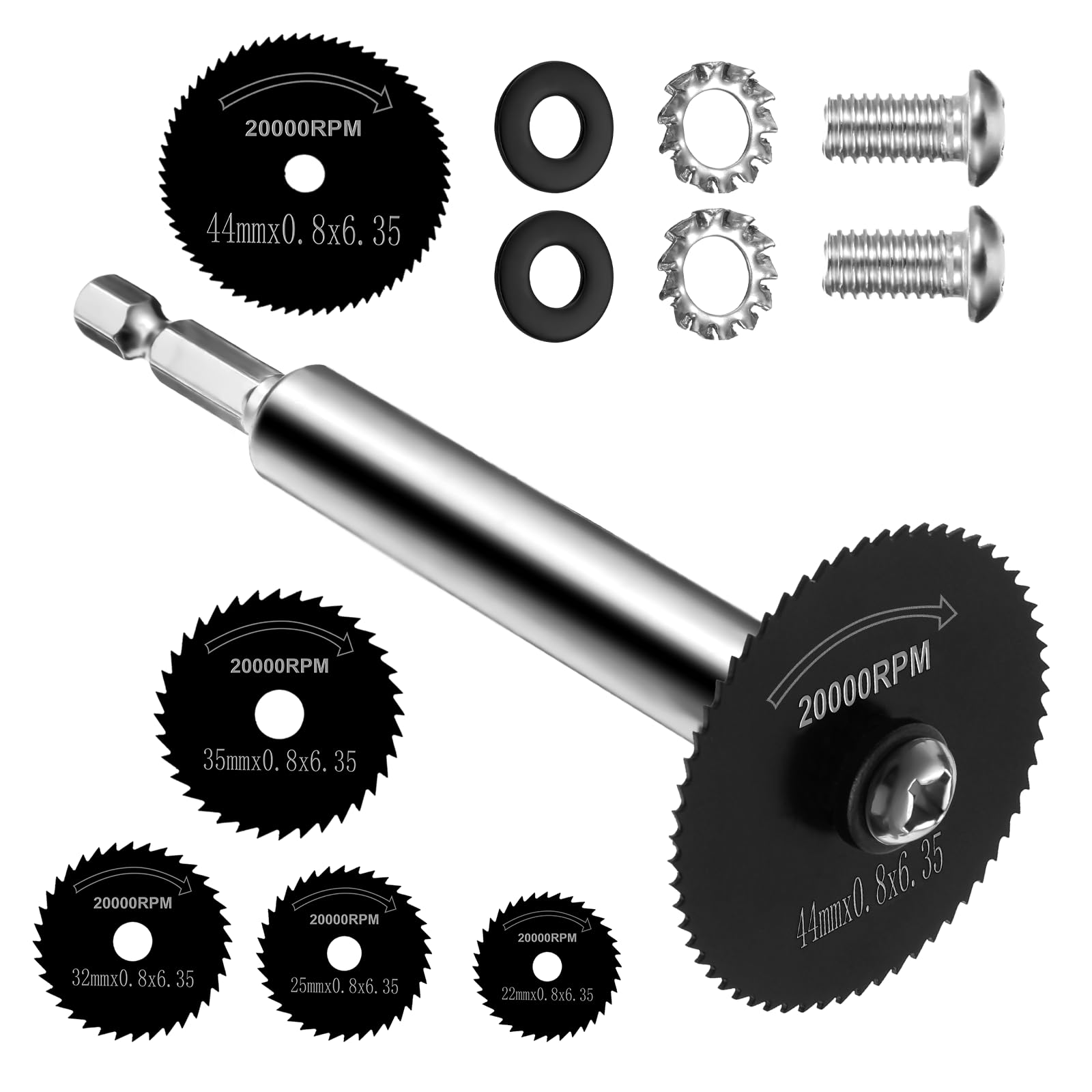 Cortador de tubos de PVC de 1/4 pulgadas, compatible con taladro y destornillador de impacto, reemplaza 5 cuchillas