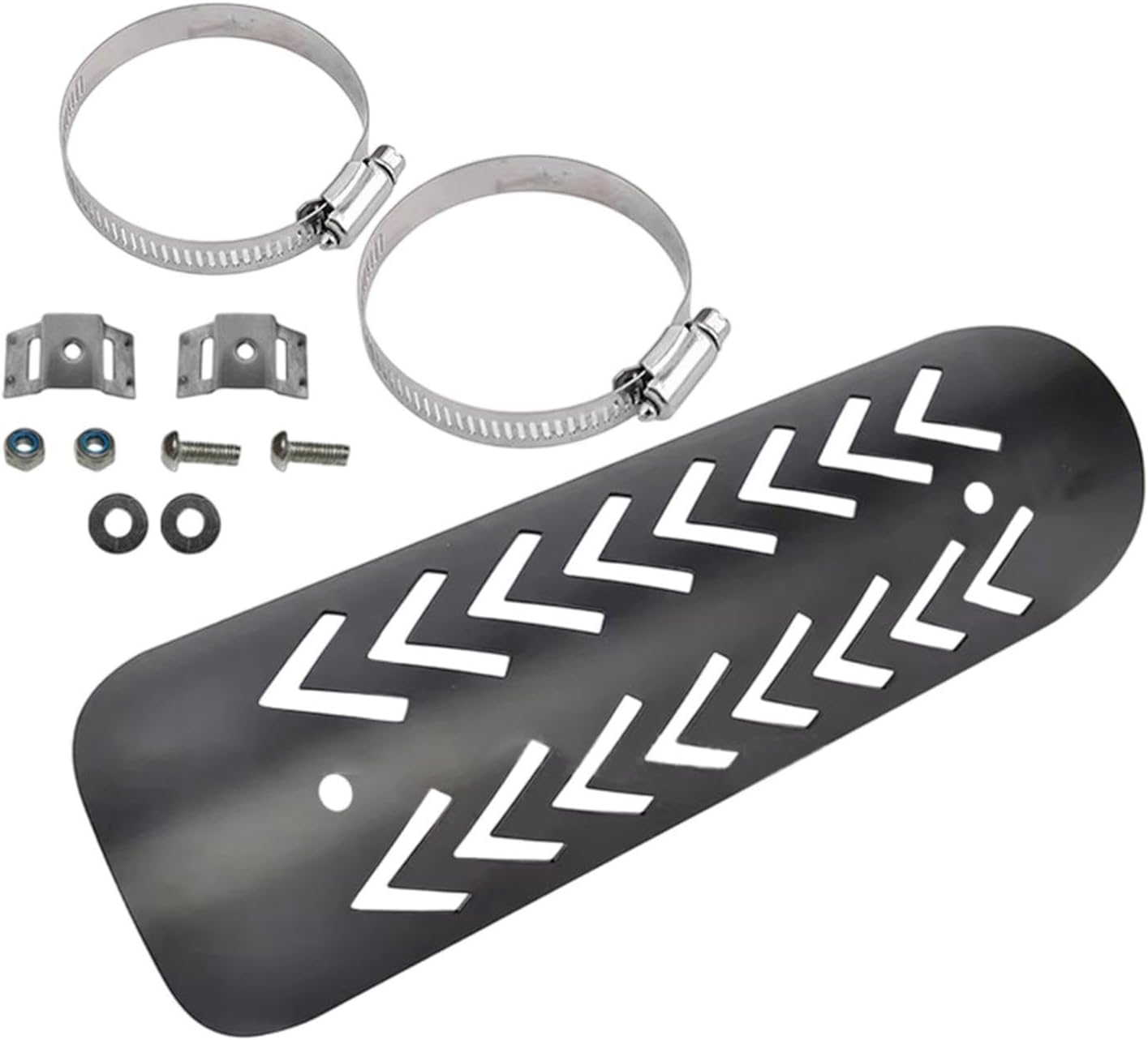 Motorcycle Pipe Heat Shield | Insulation Sheet | Motorcycle Pipe Cover | for Commuting Touring Modification Protection Outdoor Automotive Hood Car