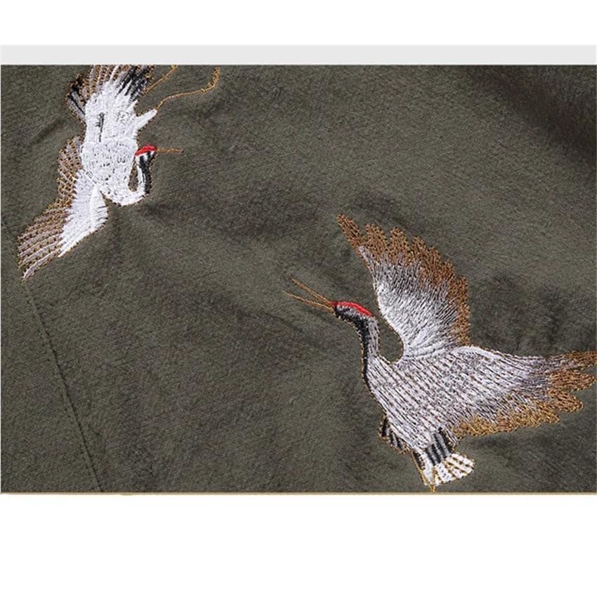 Summer Men's Haori Cardigan Kimono Shirt Samurai Japanese Clothing Robes OBI Male Jacket Streetwear Asian Clothes 6