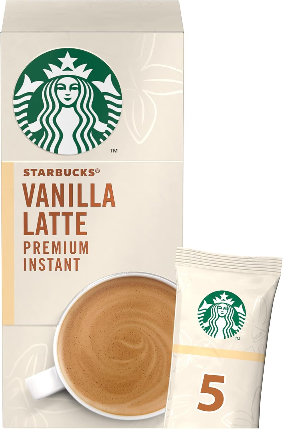 Starbucks Vanilla Latte Premium Instant Coffee Mix, Each 21.5g X 5 Sachets (Product Of UK) By DECADENT-picture-57