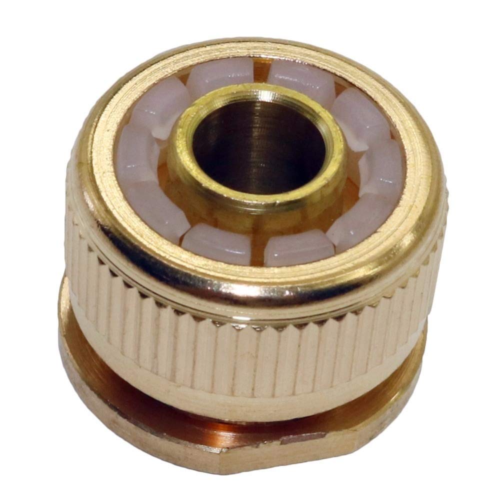 Connettore del Gomito del Tubo 1/2" Tubo for innaffiare connettore rapido in Ottone Lavatrice connettore Standard irrigazione Goccia a Goccia 'Acqua del Tubo Flessibile Adattatore 20 Pz