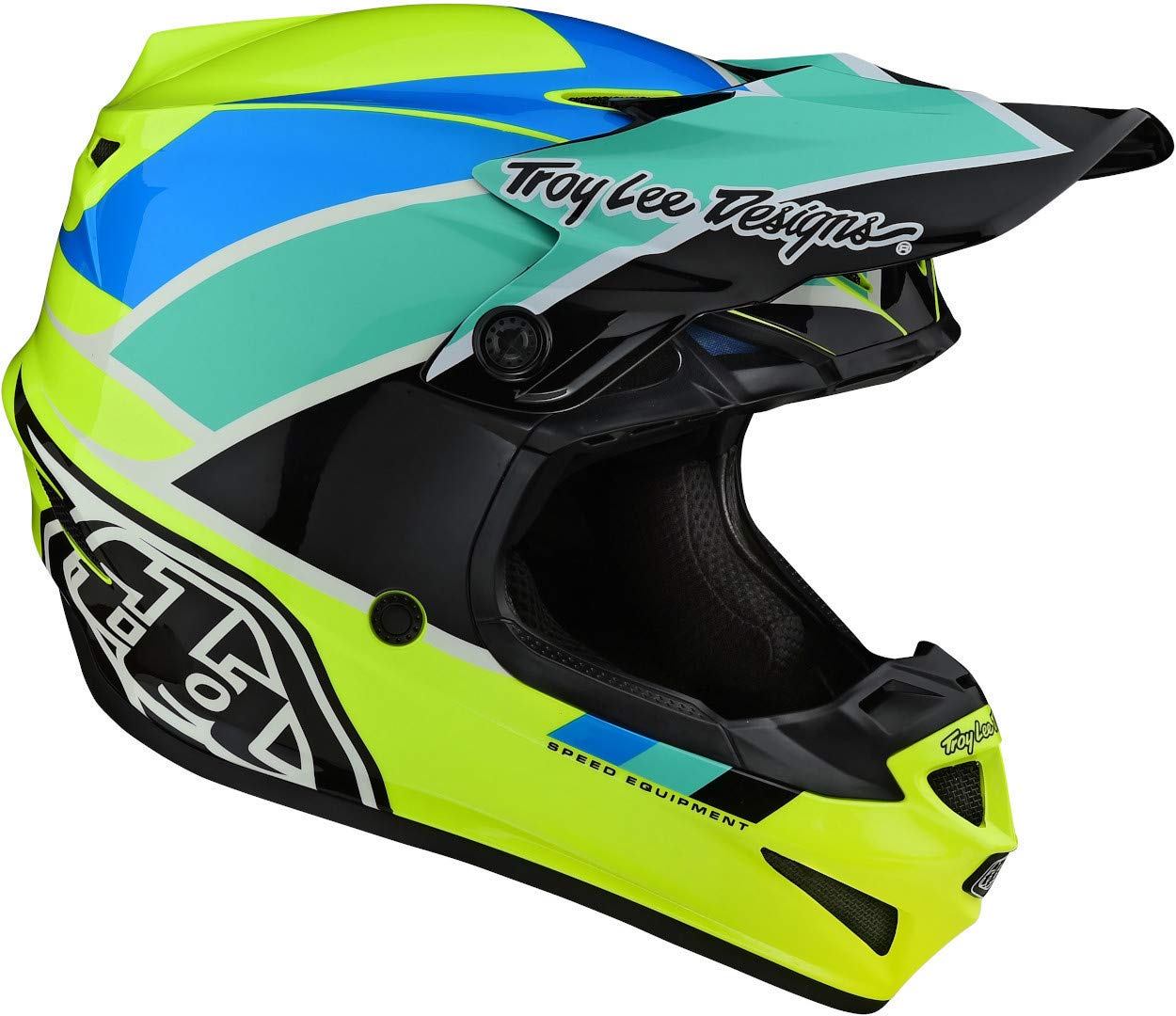 Amazon.com: Troy Lee Designs SE4 Polyacrylite Beta Youth Off-Road  Motorcycle Helmet - Yellow/Black/Large : Automotive