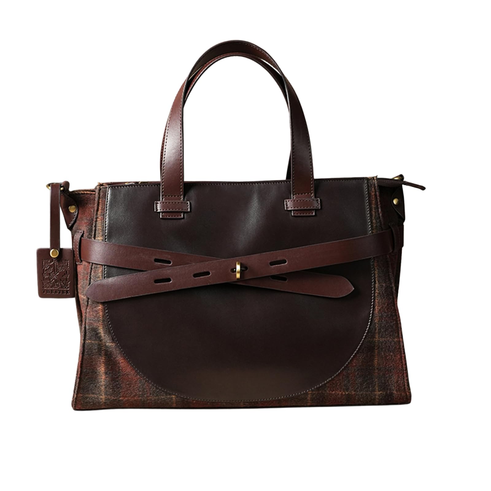 theater Professor Goof Tweed Large Tote Bag for Women Spacious Structured Handbag with Adjustable & Detachable Straps for Office, Work & Travel-picture-39