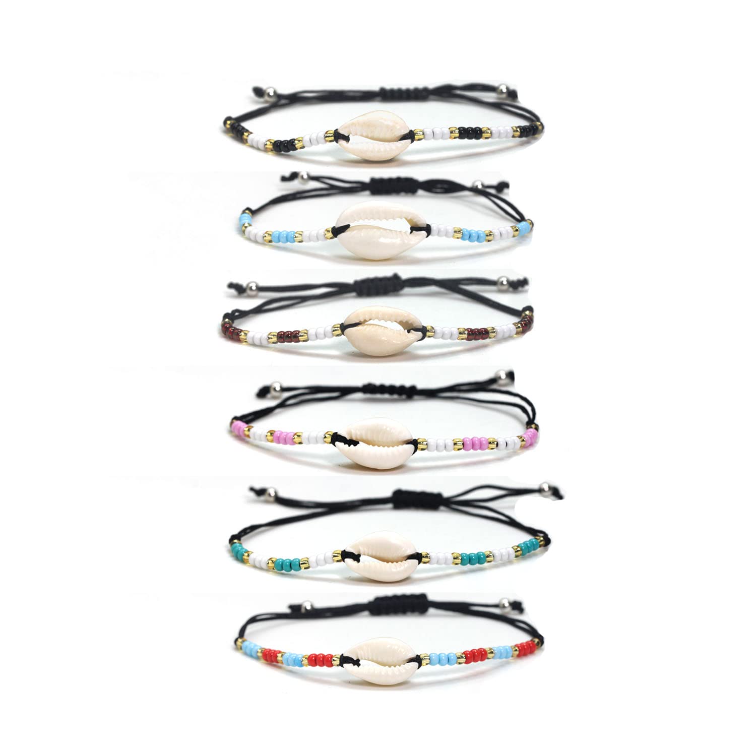 LEGENSTAR Cute Bracelets for Teen Girls Handmade Braided Adjustable String  Knot Beach Surfer Yarn Bracelet Aesthetic for Women Set for Family Couple