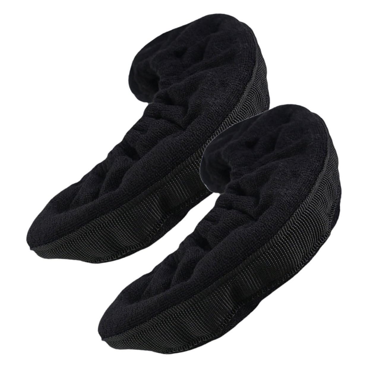 HANABASS Cubierta de Patín Elástica para Hielo Protector de Cuchillas de Patinaje de Limpiar y Usar para de Hockey y Artísticos de Negro