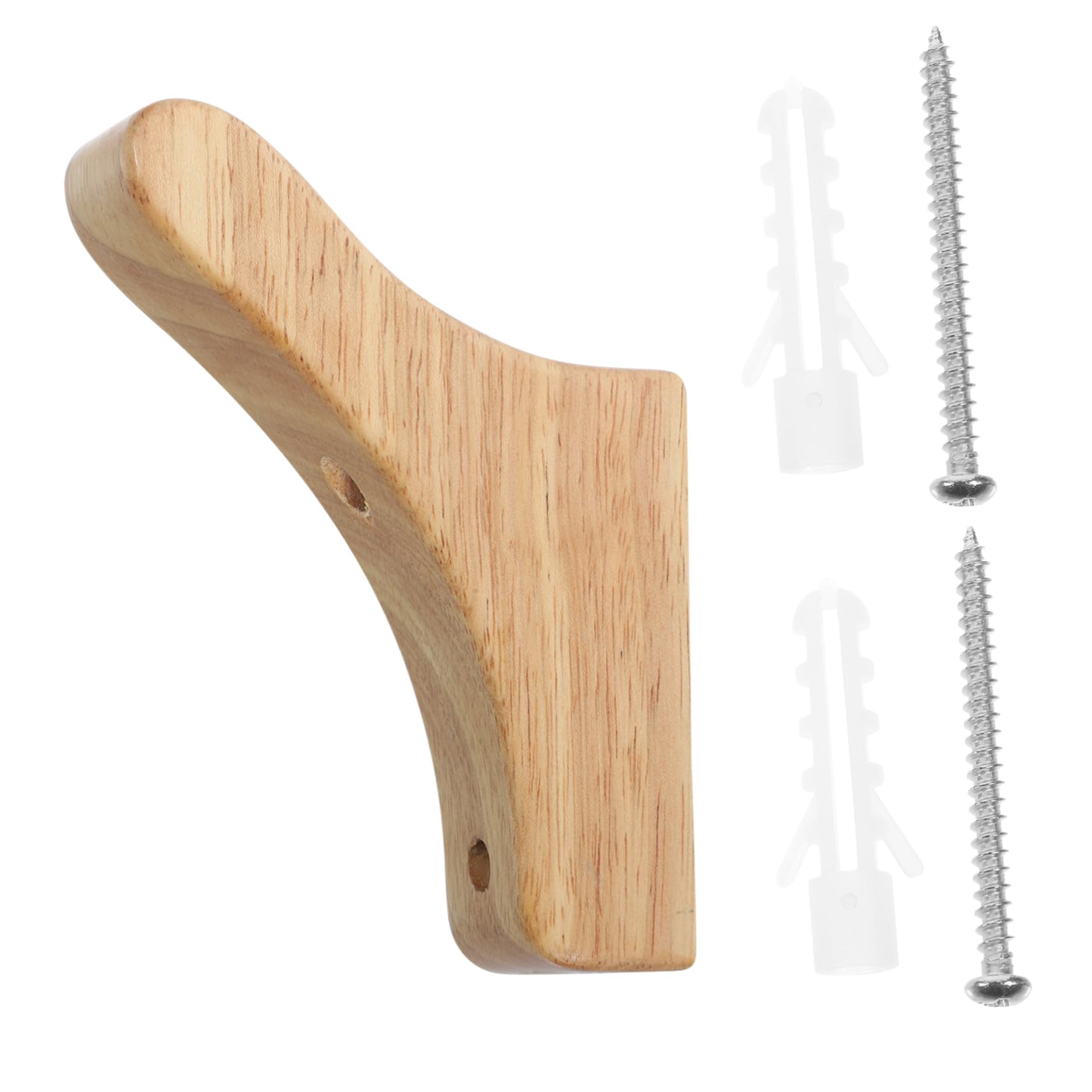 GOOHOCHY Elegant Guzheng Wall Mount Bracket Solid Wood Horizontal Multi-purpose Simple Design