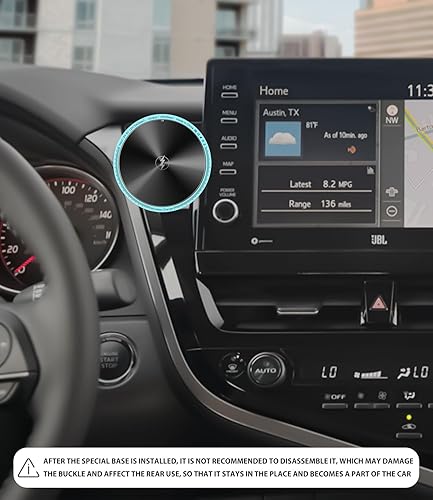 Miniatura 8 de KUCOK CRV - Soporte magnético inalámbrico para cargador de automóvil, ajuste exclusivo para Honda CR-V 2023-2024, apto para MagSafe iPhone