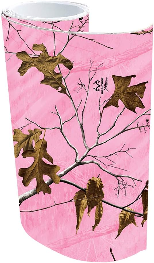 Realtree Camo Graphics RT-CAK6-XTP 6in x 84in Camo Accessory Kit Roll Matte Finish Realtree Pink Camo Graphics Wrap, 1 Pack