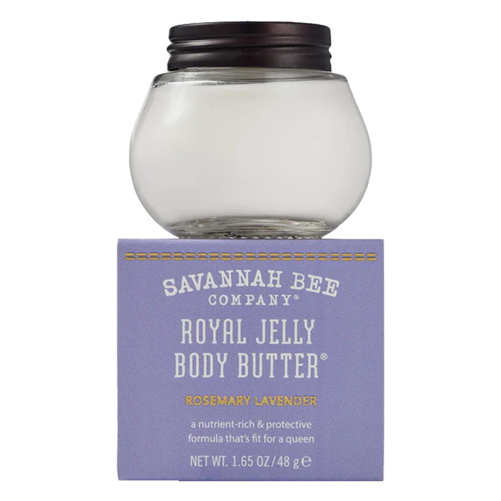 Savannah Bee Company Royal Jelly Body Butter - Deep Hydrating Body Butter for Dry Skin