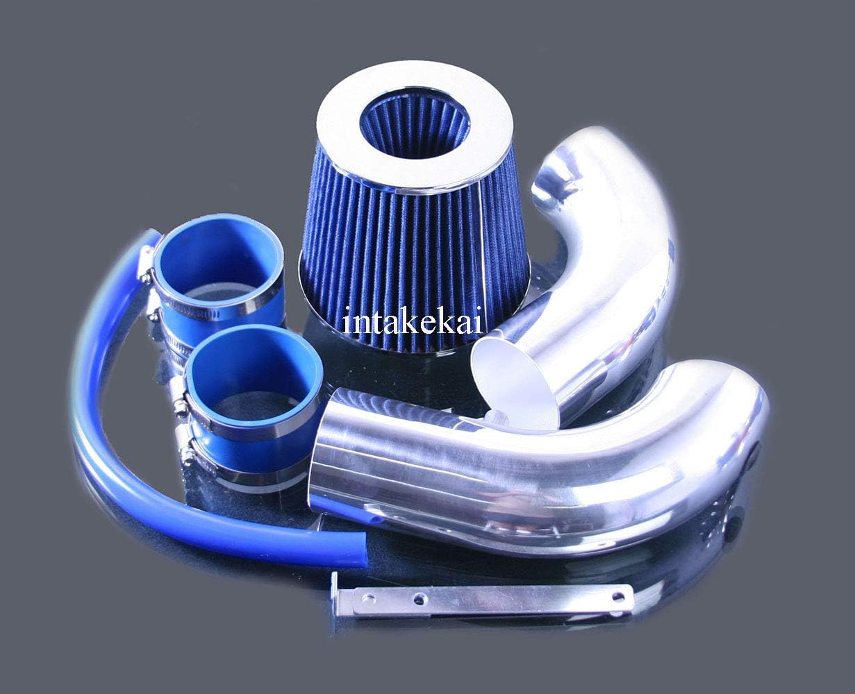INTAKEKAI Performance Air Intake (Compatible with2000-2002 DODGE DURANGO DAKOTA 3.7L V6 & 4.7L V8 MODELS) (BLUE)