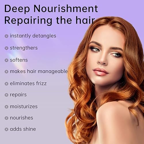 Maani Purc Leave-In Conditioner Hair Spray Frizz Control Anti-Frizz Spray All-In-One Strengthen And Repair Damaged Hair While Keeping Hair Moisturized . Soft And Smooth #TOP1