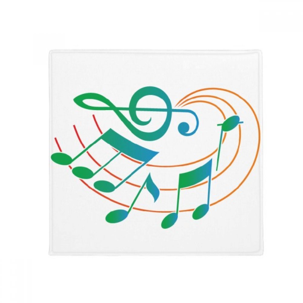 Tapis anti-glisse vert et orange 50x50 pour confort des animaux et sols sécurisés