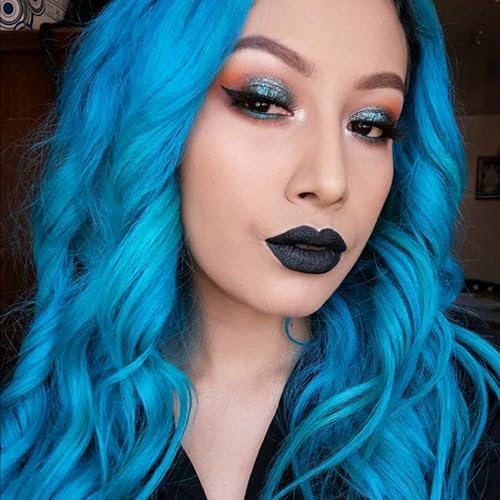 Miniatura 6 de MANIC PANIC Paquete de tinte para el cabello turquesa atómico con tinte para el cabello azul vudú