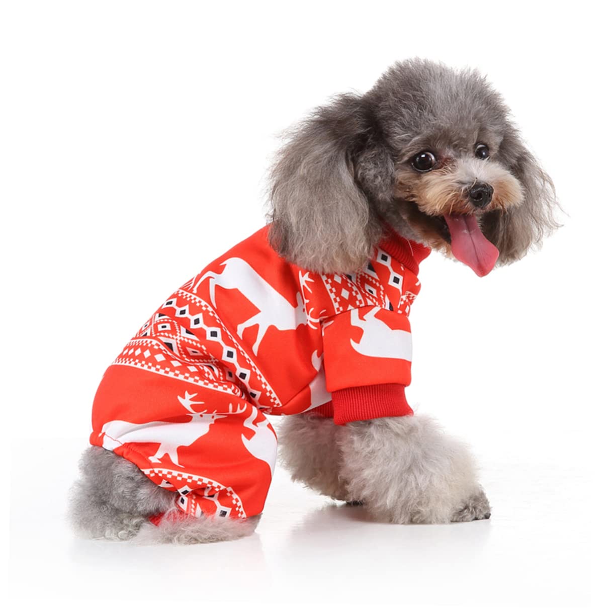 Housoutil 3 Pièces Pulls pour Chiens De Petite Taille Panier De Basket Oiseau Pull pour Petit Chien Vêtements De Noël Chihuahua Chien Noël Sweat à Capuche Déguisements De Halloween