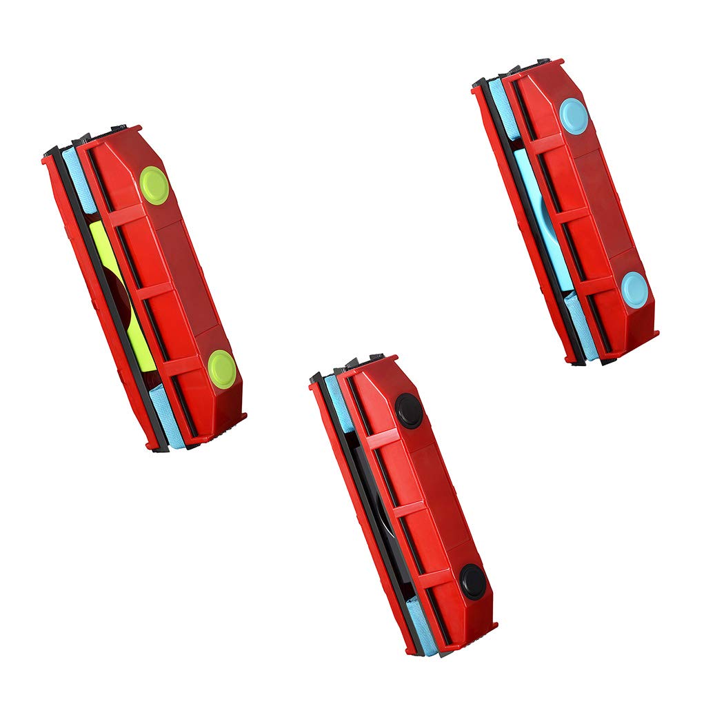 Nettoyeur de vitres magnétique double face Gadget de nettoyage de fenêtre domestique Brosse de lavage de la poussière