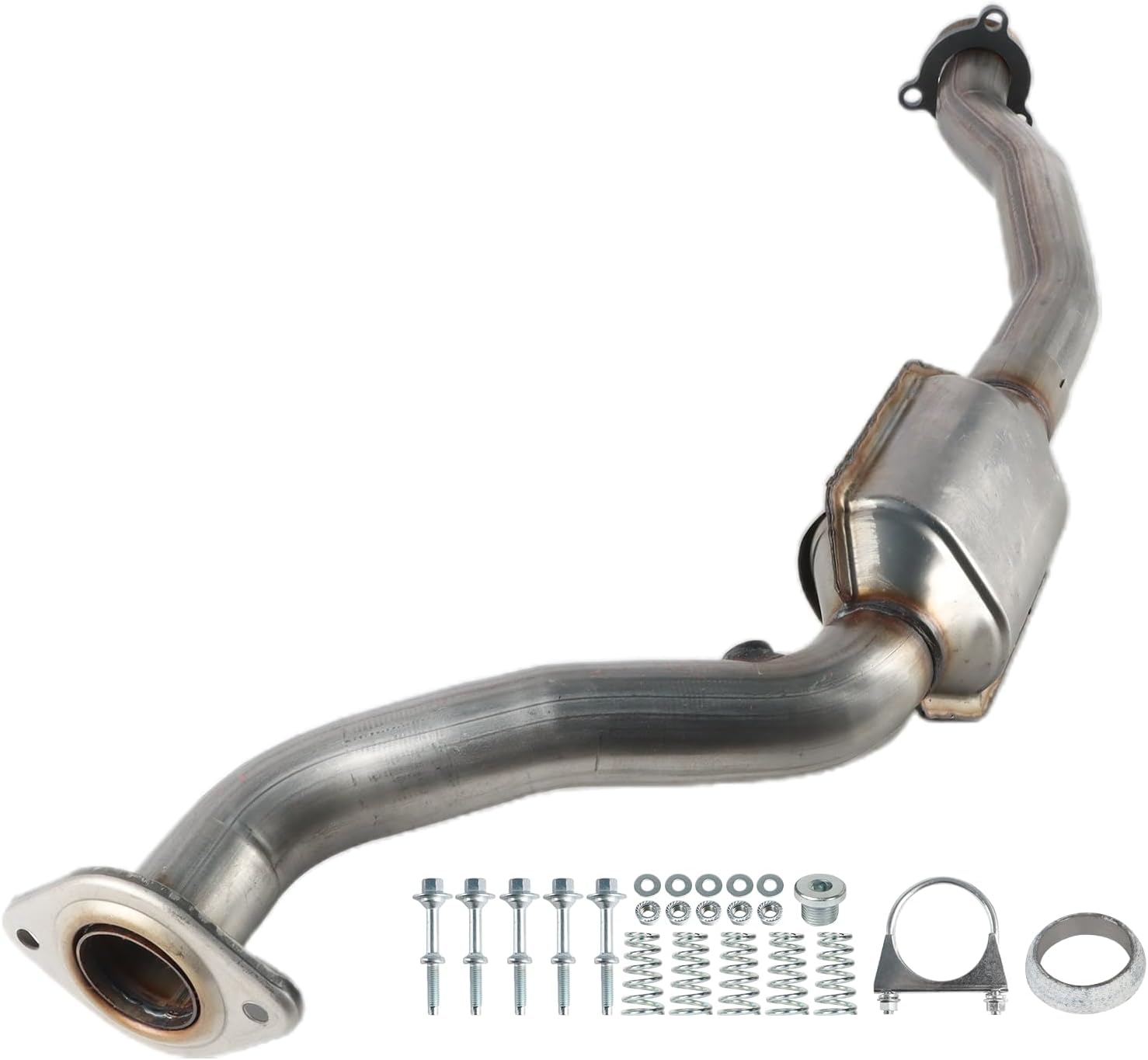 Catalytic Converter Kit Direct-Fit Compatible with Chevrolet Colorado 2004-2012, Compatible with GMC Canyon 2004-2012, Compatible with Hummer H3 2006-2007 & Isuzu i280 2006, i350, 2.8L 2.9L 3.5L 3.7L