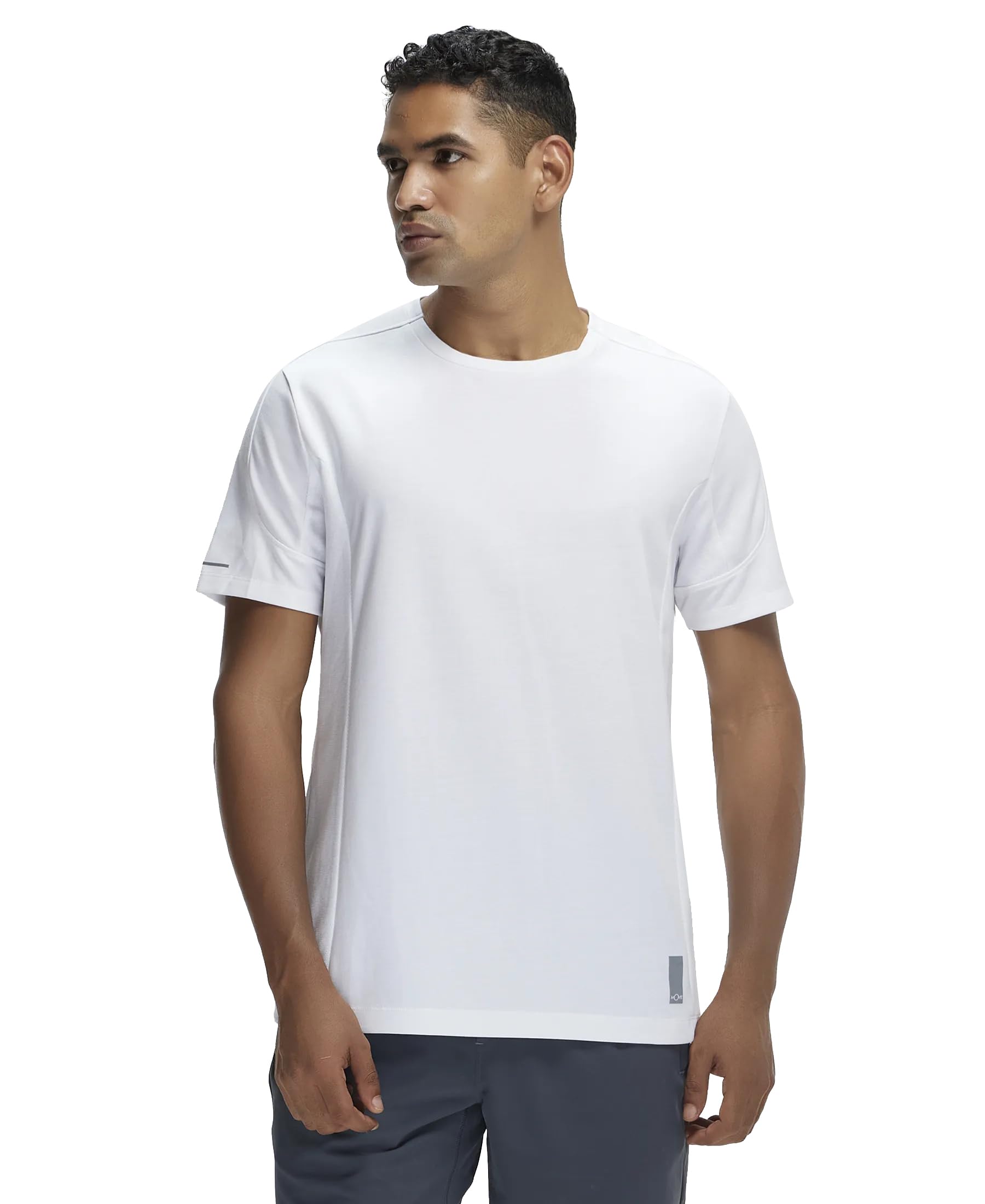 jockey MV01 Men Super Combed Cotton Blend Solid Round Neck Half Sleeve Active Wear T-Shirt with Breathable Mesh-picture-23