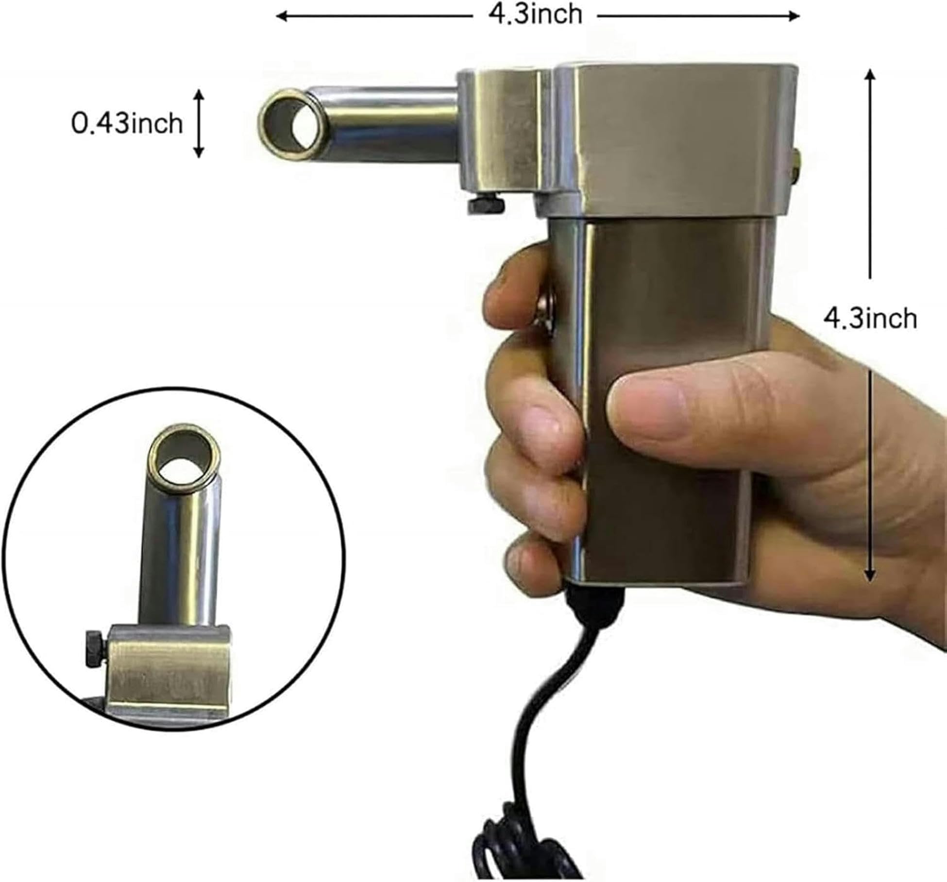 Máquina eléctrica para hacer rastas, máquina para hacer trenzas de crochet con rastas, kit de herramientas para hacer rastas, 20 agujas de crochet automáticas, crea fácilmente tu propio peinado sinté