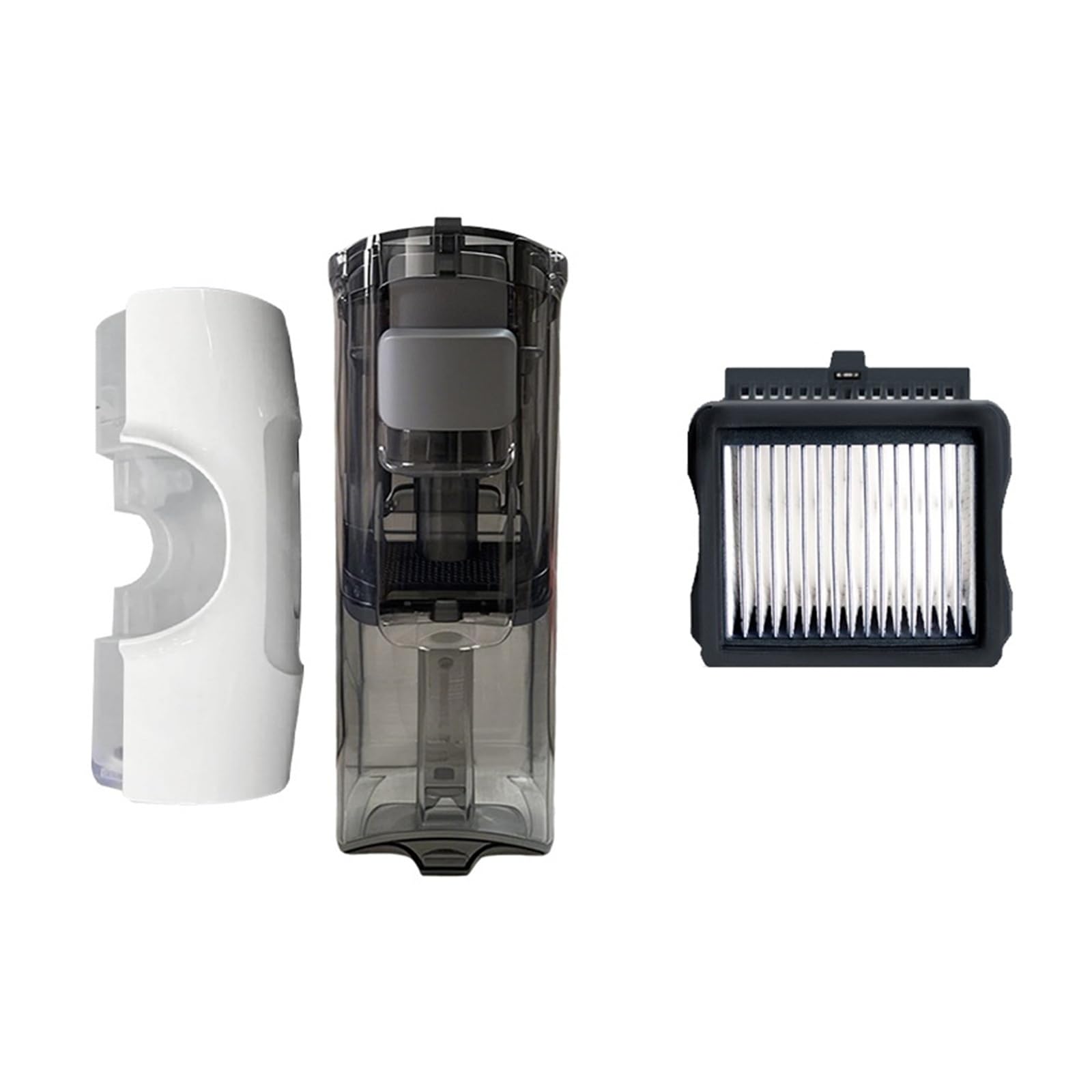 Réservoir d'eau propre for vadrouille sous vide, Compatible avec Narwal,S10 Pro(White and gray)