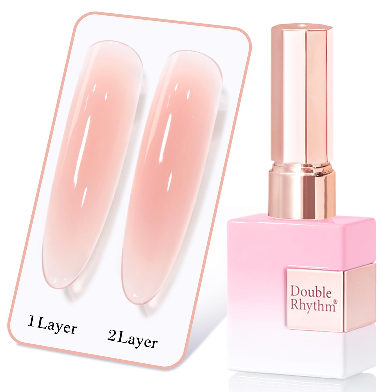 Amazon.com : Double Rhythm Gel Polish Translucent Sheer Neutral