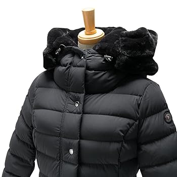 CAPE HORN　ケープホーン　サンタクルス　エコファー　42　BLACK CAPEHORN 並行輸入品 ケープホーン ダウンコート レディース